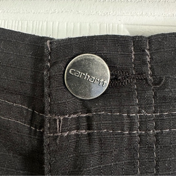 Size XL Men’s C56418 Carhartt Ripstop Rugged Flex Straight Leg Cargo Scrub Pants - Picture 6 of 8